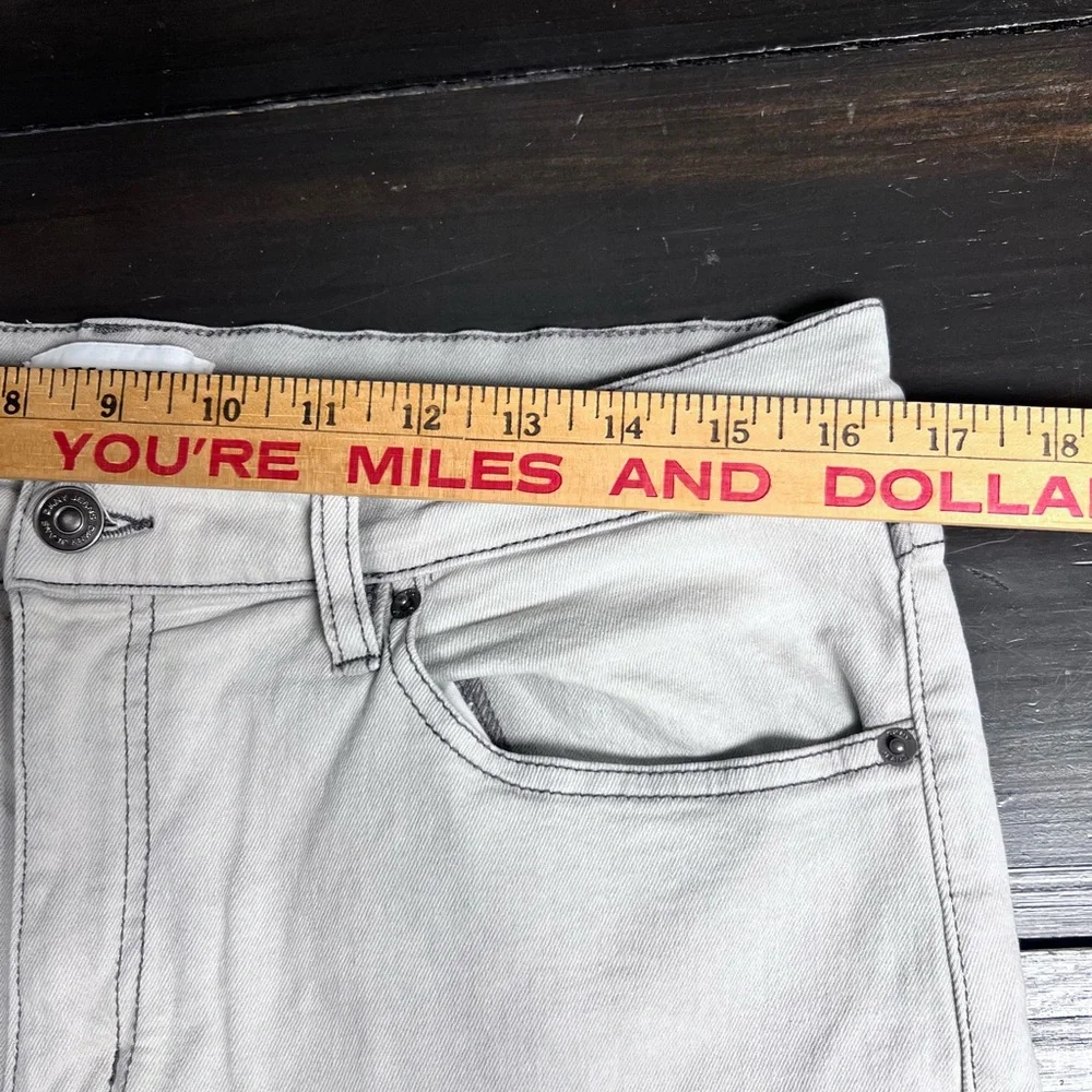 DKNY Women's High Rise Gray Jeans